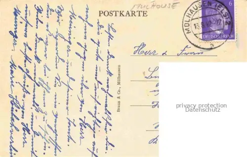 AK / Ansichtskarte Muelhausen Elsass Altkircherbruecke