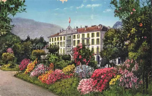 AK / Ansichtskarte Brissago Lago Maggiore TI Schweiz 