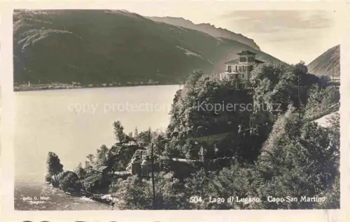 AK / Ansichtskarte Capo San Martino Lugano TI Schweiz 