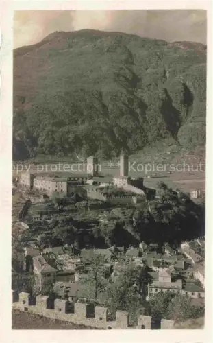 AK / Ansichtskarte BELLINZONA TI Castello San Michele 