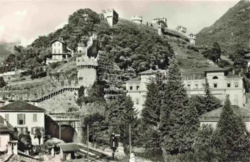 AK / Ansichtskarte BELLINZONA TI Instituto S. Maria Castello di Svitto