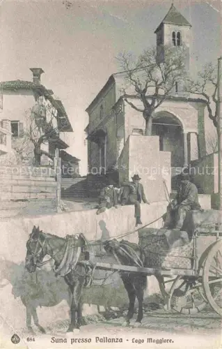 AK / Ansichtskarte Lago Maggiore Region Suna Presso Pllanza 