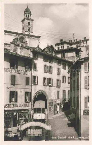 AK / Ansichtskarte LUGANO Lago di Lugano TI Alt Stadt 
