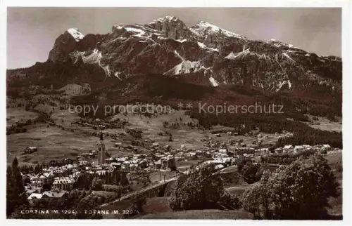 AK / Ansichtskarte Cortina d Ampezzo Veneto IT Tofane 