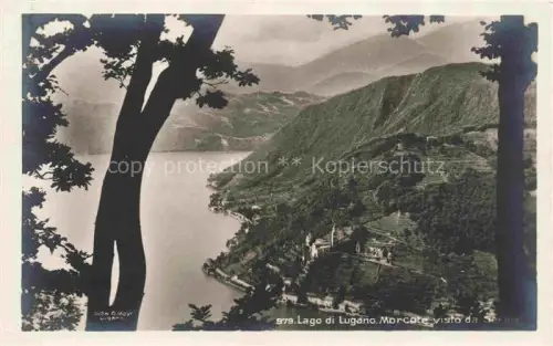 AK / Ansichtskarte Lago di LUGANO TI Morcote 