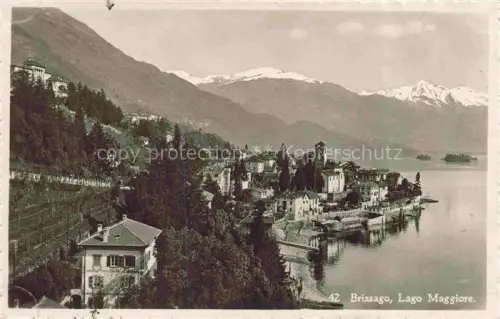 AK / Ansichtskarte Brissago Lago Maggiore TI Kurhaus Rivabella Leoncavallo