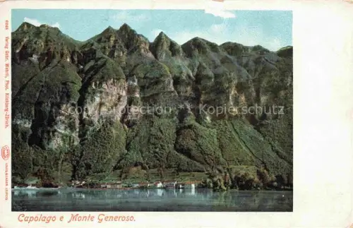 AK / Ansichtskarte Monte-Generoso 1704m Lugano TI Capolago
