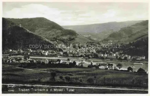 AK / Ansichtskarte Traben-Trarbach Mosel Moselpartie Panorama