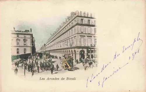 AK / Ansichtskarte PARIS 75 Les Arcades de Rivoli