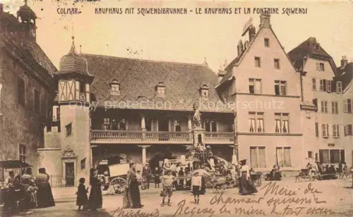 AK / Ansichtskarte COLMAR 68 Haut-Rhin Kaufhaus mit Schwendibrunnen