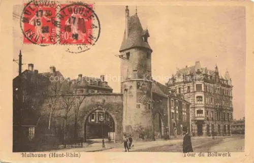 AK / Ansichtskarte MULHOUSE Muehlhausen 68 Haut-Rhin Tour du Bollwerk
