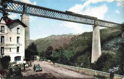 AK / Ansichtskarte Les Fades Viaduc Riom 63 Puy-de-Dome Le Viaduc Hotel Restaurant des Fades