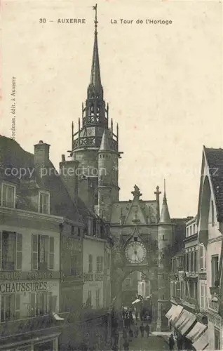 AK / Ansichtskarte Auxerre 89 Yonne La Tour de l'Horloge