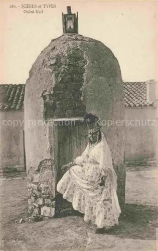 AK / Ansichtskarte Ouled Nail Biskra Algerie Scènes et types Costumes