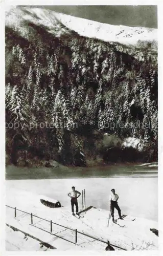 AK / Ansichtskarte Altenweiher Altenweier Lac Mittlach COLMAR 68 Haut-Rhin Les Hautes Vosges en hiver Rainkopf et Firstmiss