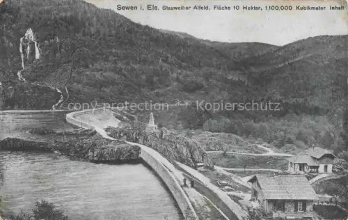 AK / Ansichtskarte Sewen Seewen Thann 68 Haut-Rhin Stauweiher Alfeld