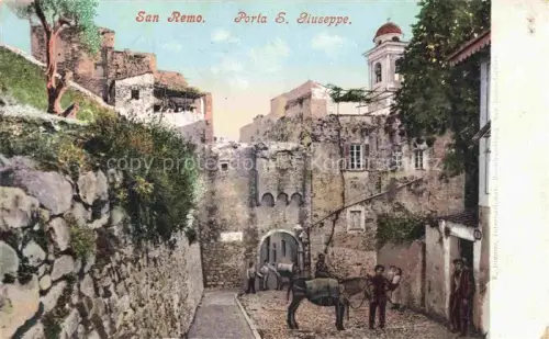 AK / Ansichtskarte San Remo SANREMO Liguria IT Porta San Guiseppe