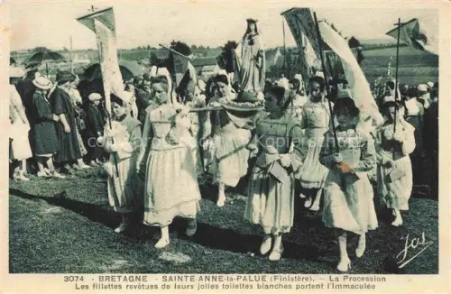 AK / Ansichtskarte Sainte Anne La Palue Chateaulin 29 Finistere La Procession