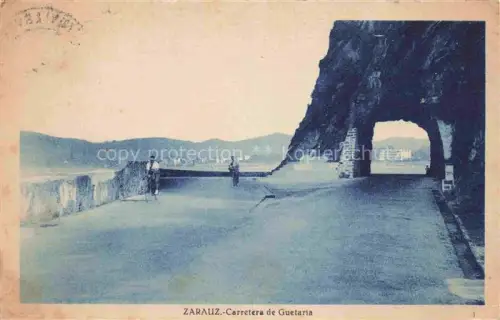 AK / Ansichtskarte Zarauz Zarautz Gipuzkoa ES Carretera de Guetaria