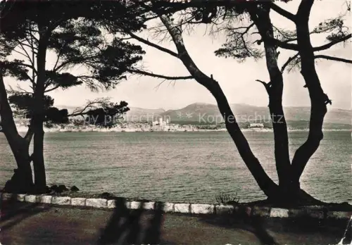 AK / Ansichtskarte ANTIBES 06 Alpes Maritimes Vue panoramiquesur la Ville et les Alpes