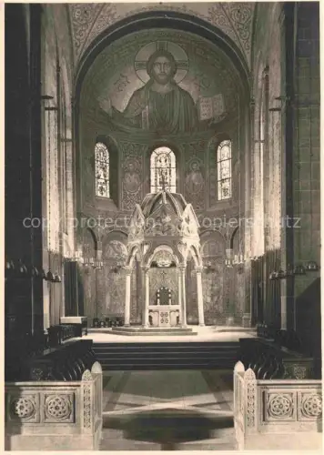 AK / Ansichtskarte MARIA LAACH  Kloster Ostchor mit Hochaltar