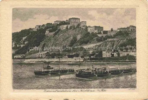 AK / Ansichtskarte KOBLENZ  Rhein Festung Ehrenbreitstein