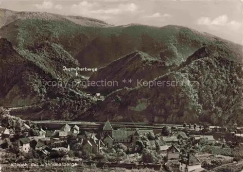 AK / Ansichtskarte Altenahr Ahrweiler Rheinland-Pfalz Fliegeraufnahme mit Jugendherberge