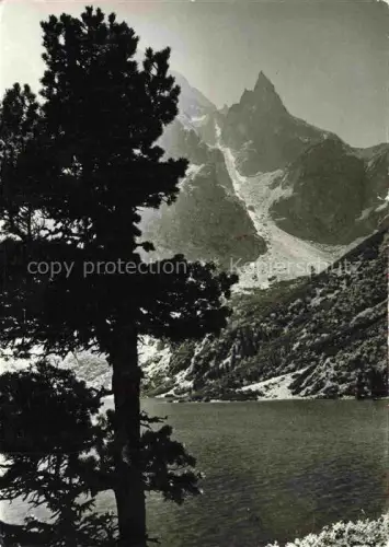 AK / Ansichtskarte Tatry Vysoke Wysokie SK Mnich nad Morskim Okiem