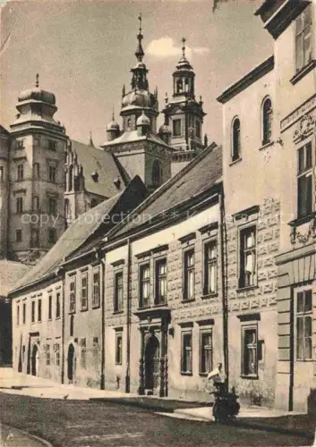 AK / Ansichtskarte KRAKOW Krakau PL Kanonicza z sidokiem Wawela