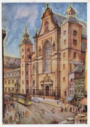 AK / Ansichtskarte KoeLN  RHEIN Maria Himmelfahrt Kirche Illustration