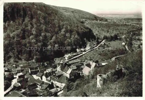 AK / Ansichtskarte Ferrette Pfirt Altkirch 68 Haut-Rhin Vue prise du Chateau