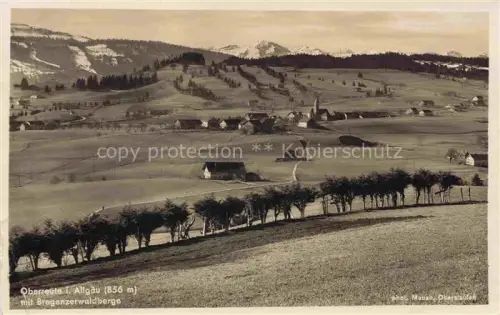 AK / Ansichtskarte Oberreute Lindau Bayern mit Bregenzerwaldbergen