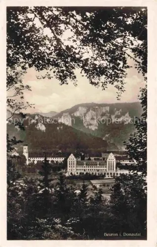 AK / Ansichtskarte Beuron Donautal Panorama Klosteranlage