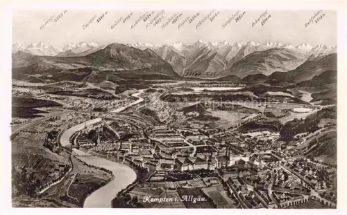 AK / Ansichtskarte KEMPTEN Allgaeu Bayern Panorama