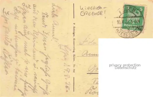 AK / Ansichtskarte EssEN  Ruhr Erloeserkirche