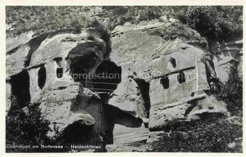 AK / Ansichtskarte ueberlingen Bodensee BW Heidenhoehlen