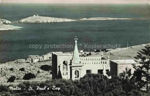 AK / Ansichtskarte MALTA  Insel Panorama St. Paul's Bay