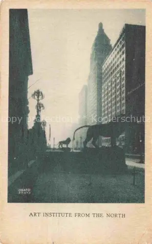 AK / Ansichtskarte Madison Wisconsin USA Art Institute seen from the north