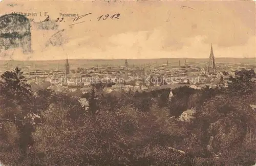 AK / Ansichtskarte Muelhausen Elsass Stadtpanorama