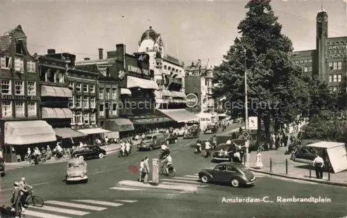 AK / Ansichtskarte Amsterdam  NL Rembrandtplein