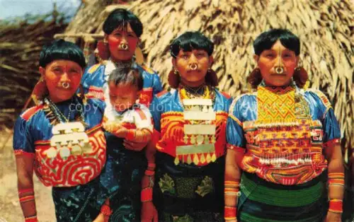 AK / Ansichtskarte San Blas Panama Indias de las pintorescas islas