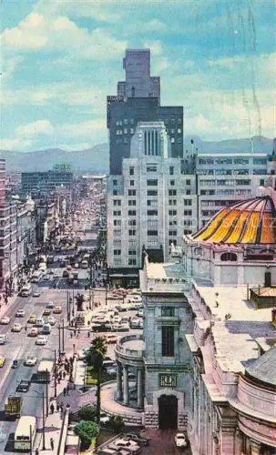 AK / Ansichtskarte Mexico -City D.F. Mexico Avenida San Juan de Letran vista panoramica