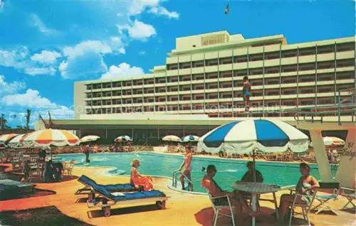 AK / Ansichtskarte Ciudad Trujillo Republica Domenicana Embajador Intercontinental Hotel Swimming Pool