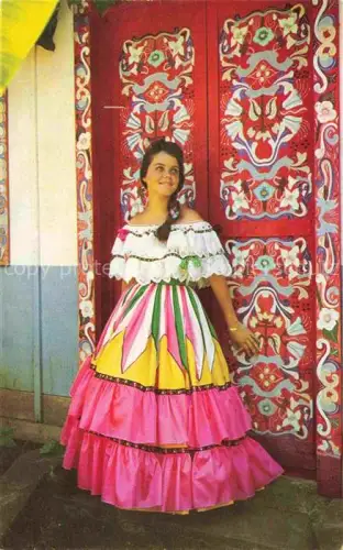 AK / Ansichtskarte Costa Rica Traje típico costarricense