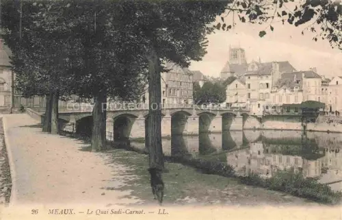 AK / Ansichtskarte MEAUX 77 Seine-et-Marne Le Quai Sadi-Carnot