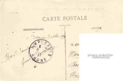 AK / Ansichtskarte BESANCON-LES BAINS 25 Doubs Vue générale la Citadelle vue prise du Clocher de St. Pierre