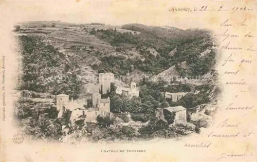 AK / Ansichtskarte Annonay Tournon 07 Ardeche Château de Thorrenc