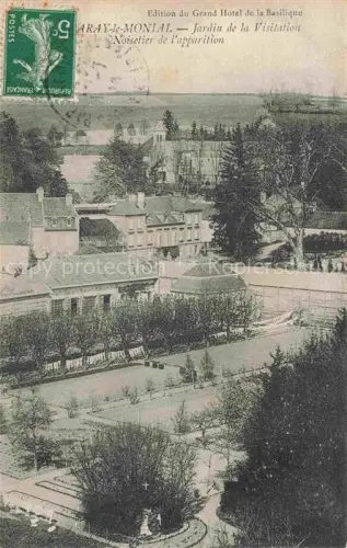 AK / Ansichtskarte Paray-le-Monial Charolles 71 Saone-et-Loire Jardin de la Visitation Noisetier de l'apparition