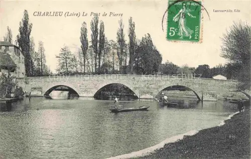 AK / Ansichtskarte Charlieu ROANNE 42 Loire Le Pont de Pierre