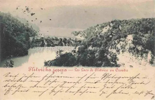 AK / Ansichtskarte Plitvicka Jezera Croatia Vue panoramique des lacs